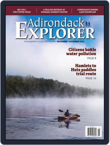 Adirondack Explorer November 1st, 2018 Digital Back Issue Cover
