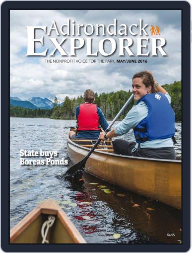 Adirondack Explorer April 28th, 2016 Digital Back Issue Cover