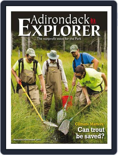 Adirondack Explorer November 1st, 2015 Digital Back Issue Cover
