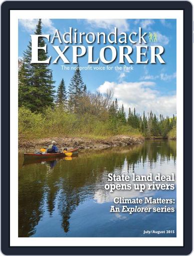 Adirondack Explorer July 1st, 2015 Digital Back Issue Cover