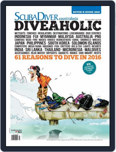 Scuba Diver (Digital) February 1st, 2016 Issue Cover