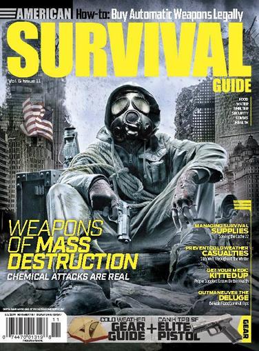 American Survival Guide November 1st, 2017 Digital Back Issue Cover