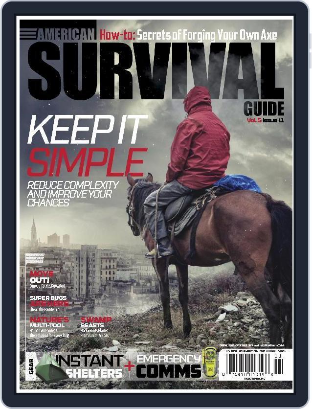 American Survival Guide (Digital) Subscription                    November 1st, 2016 Issue