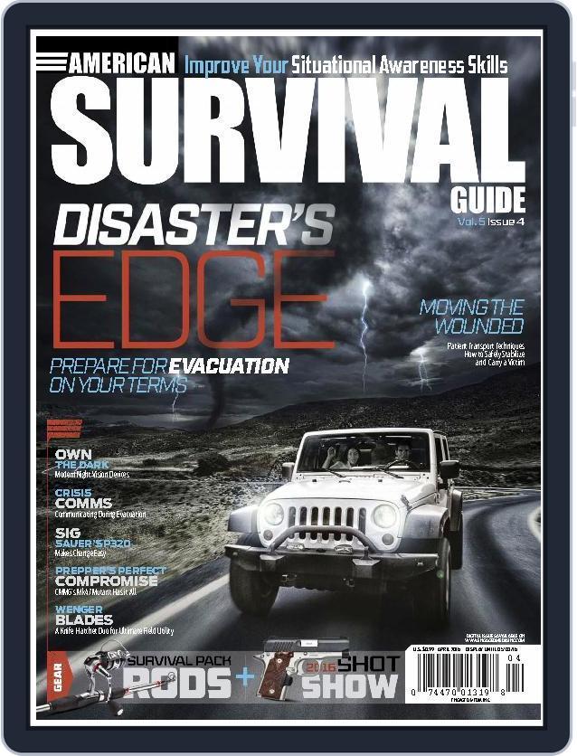 American Survival Guide (Digital) Subscription                    April 3rd, 2016 Issue