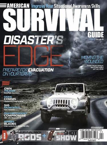 American Survival Guide April 3rd, 2016 Digital Back Issue Cover