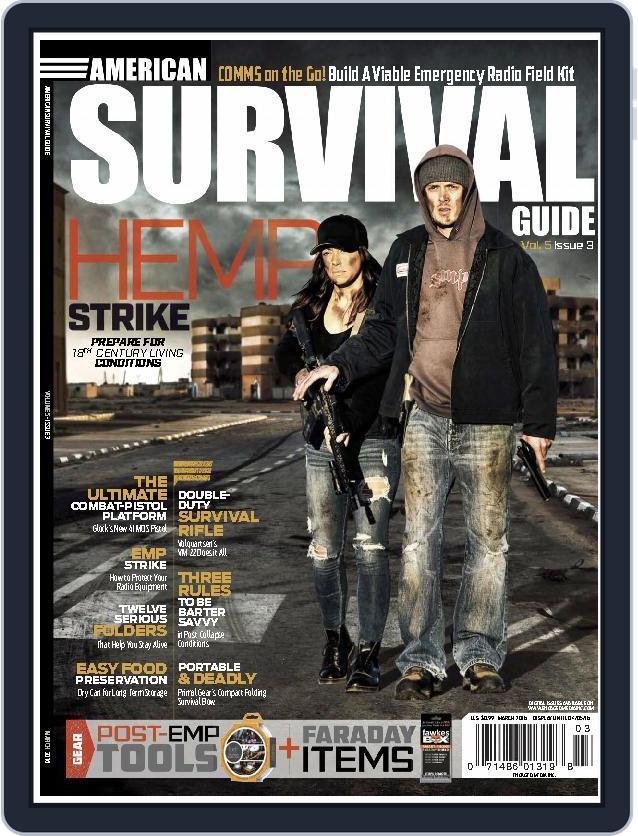 American Survival Guide (Digital) Subscription                    March 15th, 2016 Issue