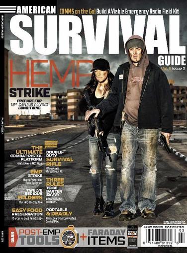 American Survival Guide March 15th, 2016 Digital Back Issue Cover