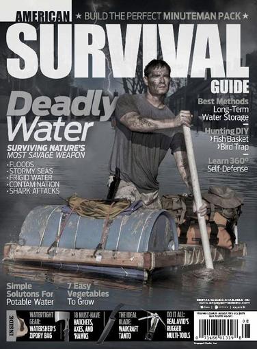American Survival Guide August 1st, 2015 Digital Back Issue Cover