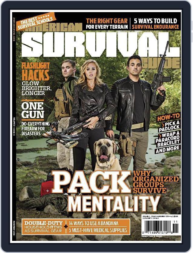 American Survival Guide (Digital) Subscription                    October 24th, 2014 Issue