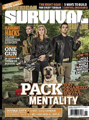 American Survival Guide October 24th, 2014 Digital Back Issue Cover