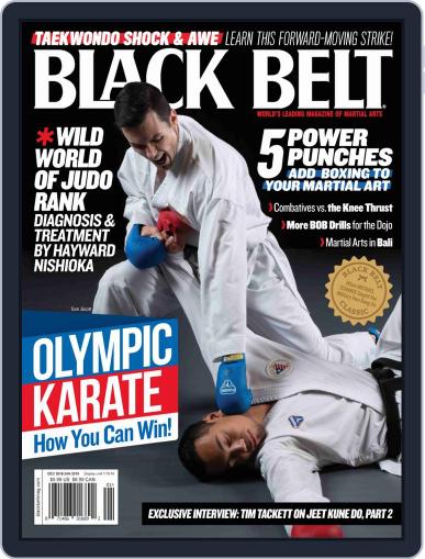 Black Belt December 1st, 2018 Digital Back Issue Cover