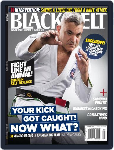 Black Belt October 1st, 2016 Digital Back Issue Cover