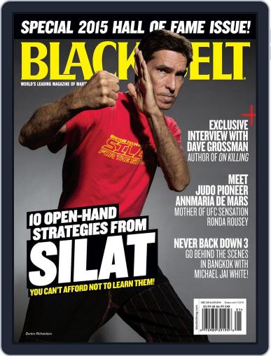 Black Belt December 1st, 2015 Digital Back Issue Cover