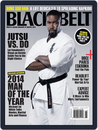 Black Belt September 22nd, 2014 Digital Back Issue Cover
