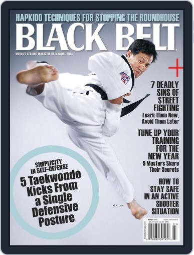 Black Belt February 5th, 2013 Digital Back Issue Cover