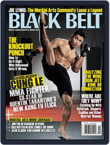 Black Belt October 23rd, 2012 Digital Back Issue Cover