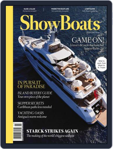 ShowBoats International November 1st, 2015 Digital Back Issue Cover