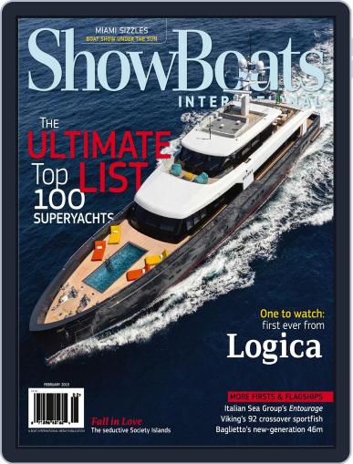 ShowBoats International January 26th, 2015 Digital Back Issue Cover