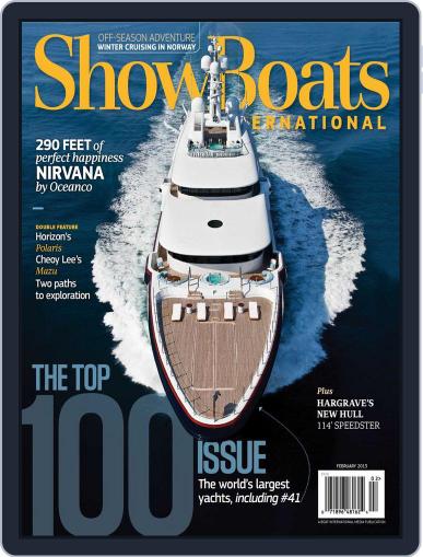 ShowBoats International January 24th, 2013 Digital Back Issue Cover