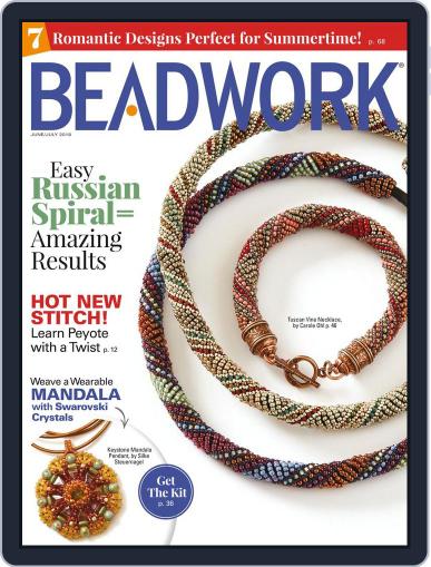 Beadwork June 1st, 2018 Digital Back Issue Cover