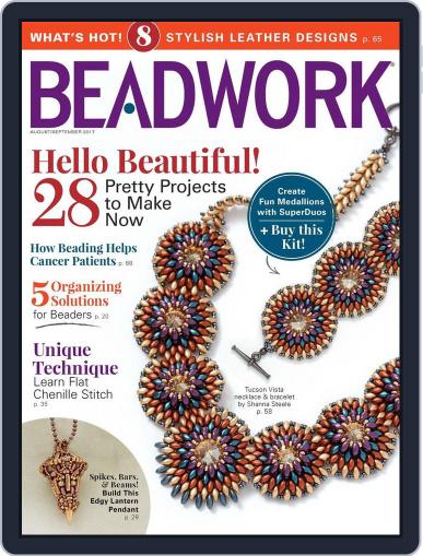 Beadwork August 1st, 2017 Digital Back Issue Cover