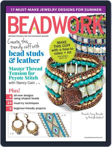 Beadwork June 1st, 2015 Digital Back Issue Cover