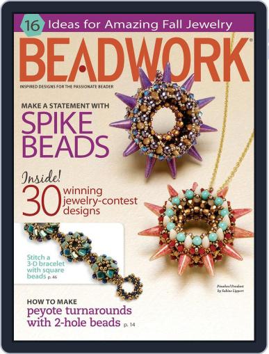 Beadwork September 5th, 2013 Digital Back Issue Cover