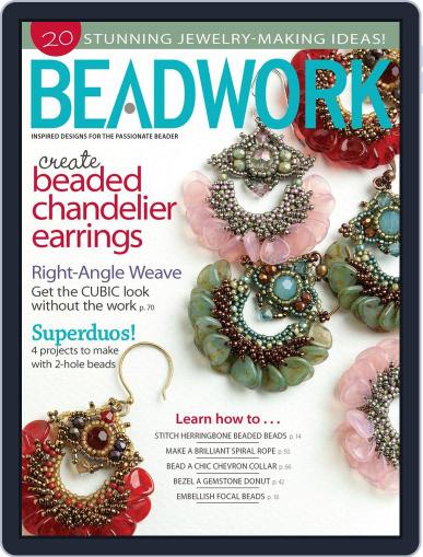 Beadwork June 19th, 2013 Digital Back Issue Cover