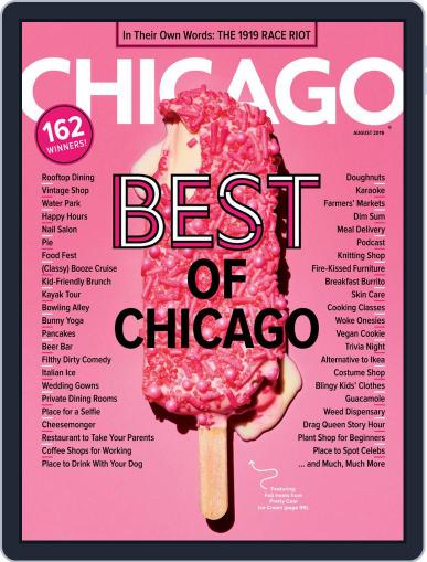 Chicago August 1st, 2019 Digital Back Issue Cover