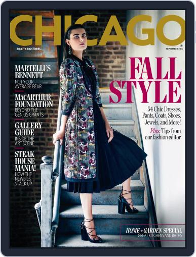 Chicago September 1st, 2015 Digital Back Issue Cover