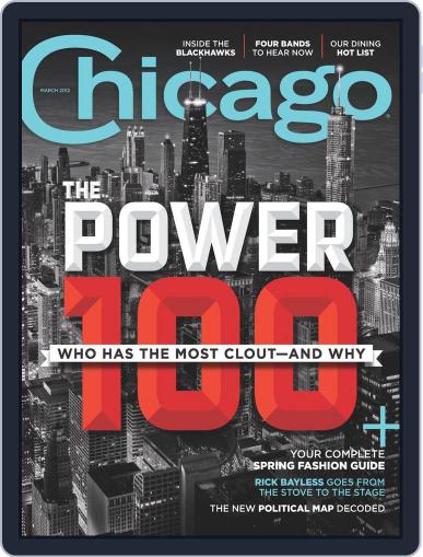 Chicago February 12th, 2012 Digital Back Issue Cover