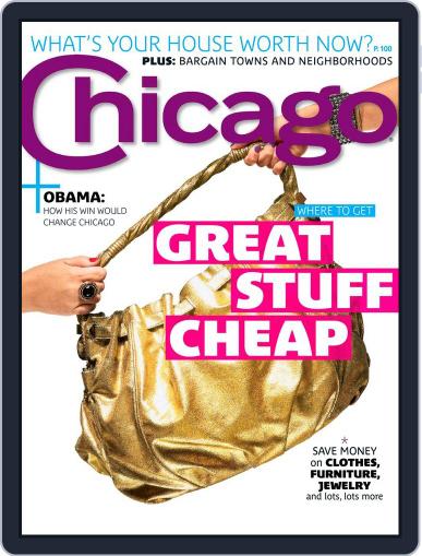 Chicago October 1st, 2008 Digital Back Issue Cover