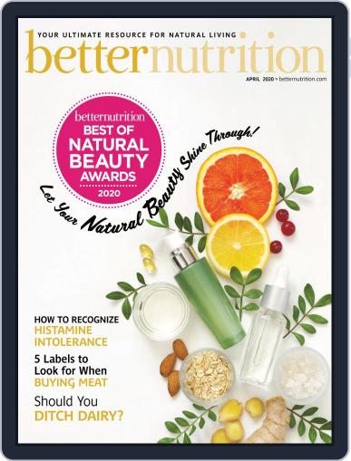 Better Nutrition April 1st, 2020 Digital Back Issue Cover