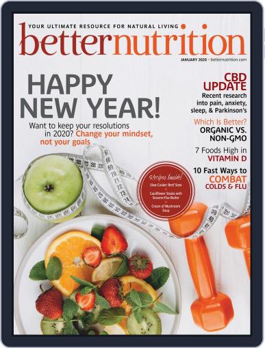 Better Nutrition January 1st, 2020 Digital Back Issue Cover