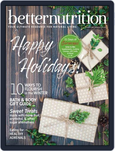 Better Nutrition December 1st, 2019 Digital Back Issue Cover