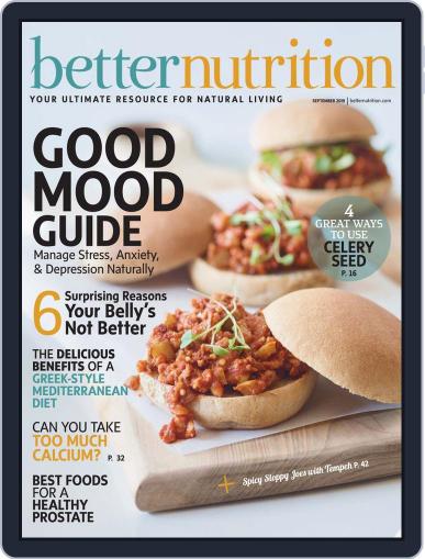Better Nutrition September 1st, 2019 Digital Back Issue Cover