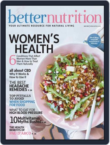 Better Nutrition May 1st, 2019 Digital Back Issue Cover