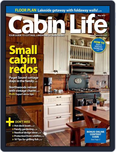 Cabin Life March 23rd, 2013 Digital Back Issue Cover