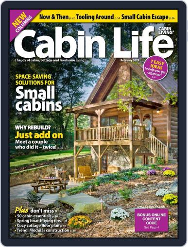 Cabin Life December 15th, 2012 Digital Back Issue Cover