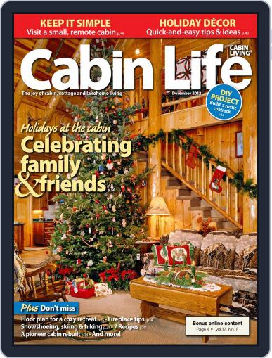 Cabin Life October 6th, 2012 Digital Back Issue Cover