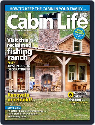 Cabin Life July 28th, 2012 Digital Back Issue Cover