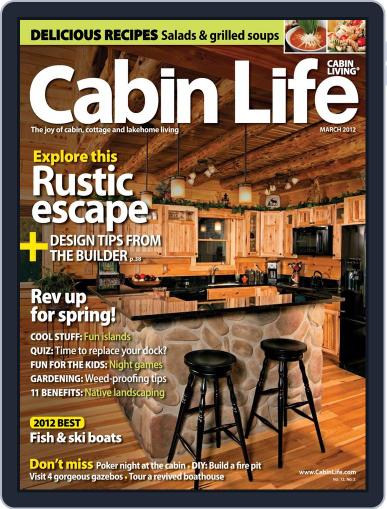 Cabin Life January 21st, 2012 Digital Back Issue Cover
