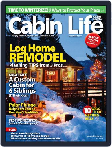 Cabin Life November 1st, 2011 Digital Back Issue Cover