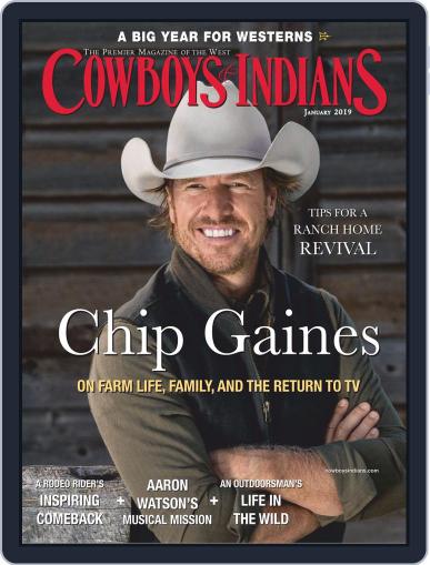 Cowboys & Indians January 1st, 2019 Digital Back Issue Cover