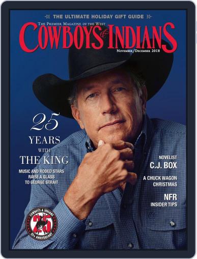Cowboys & Indians November 1st, 2018 Digital Back Issue Cover