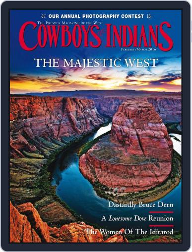 Cowboys & Indians January 19th, 2016 Digital Back Issue Cover