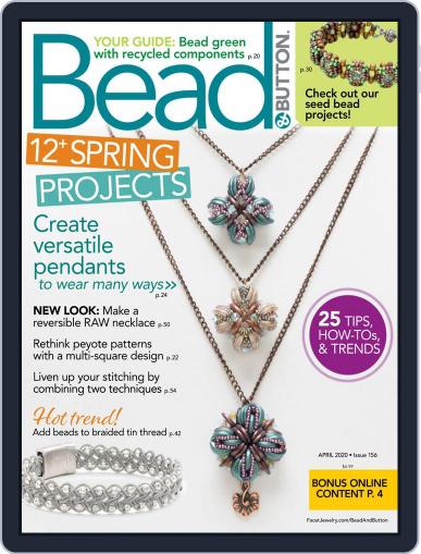 Bead&Button April 1st, 2020 Digital Back Issue Cover