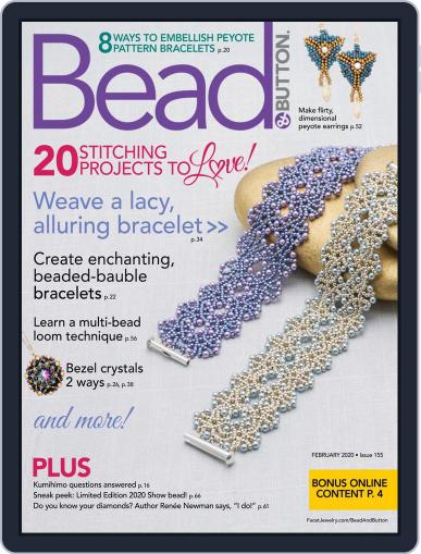 Bead&Button February 1st, 2020 Digital Back Issue Cover