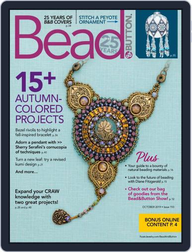 Bead&Button October 1st, 2019 Digital Back Issue Cover