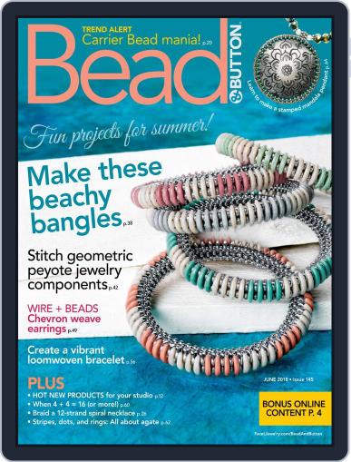 Bead&Button June 1st, 2018 Digital Back Issue Cover